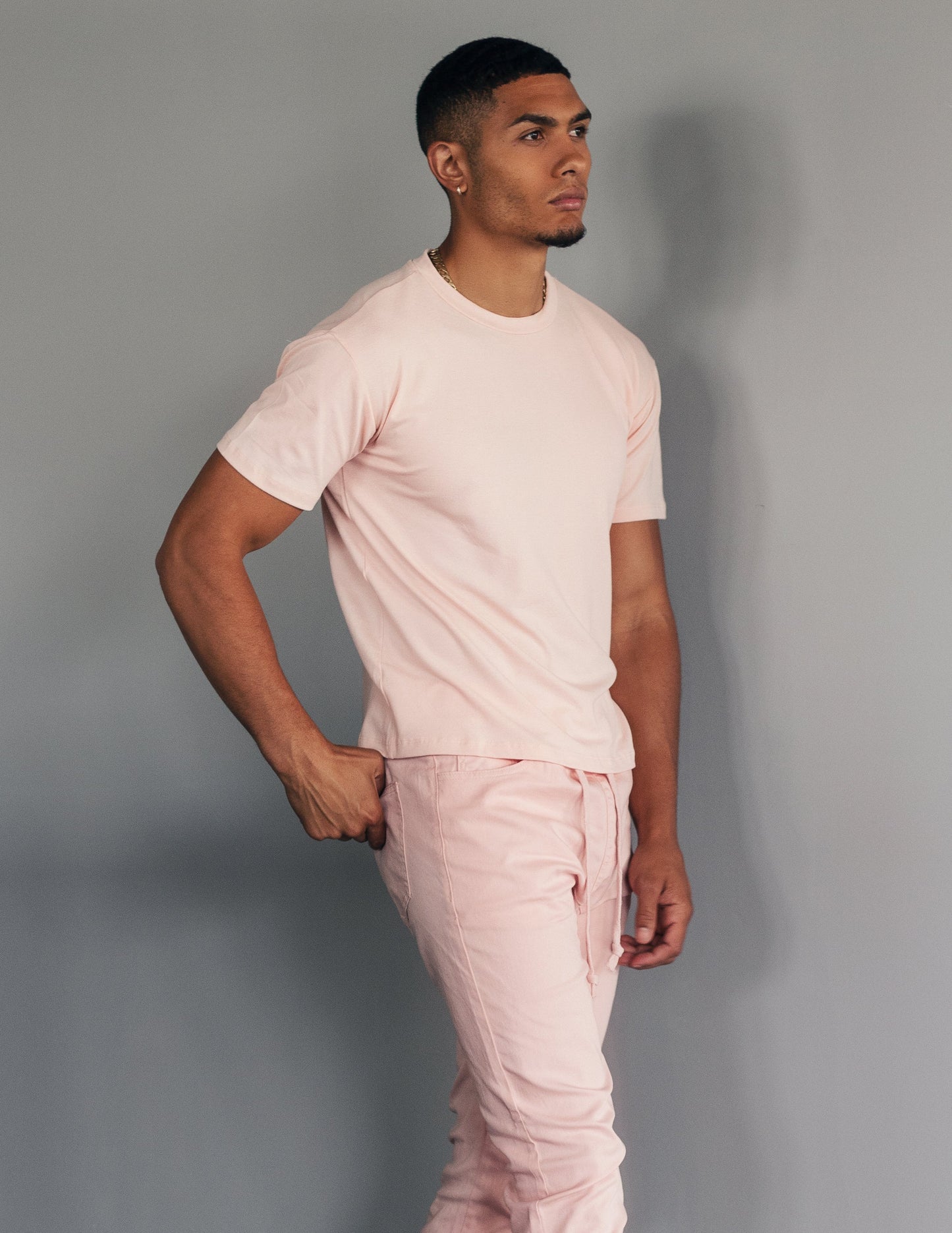 pink tee shirt men vegan