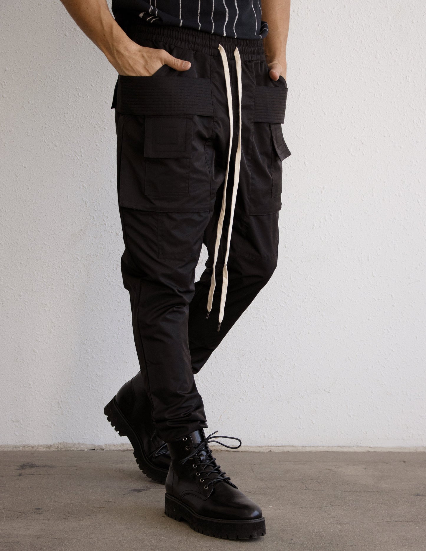 Black men vegan pants