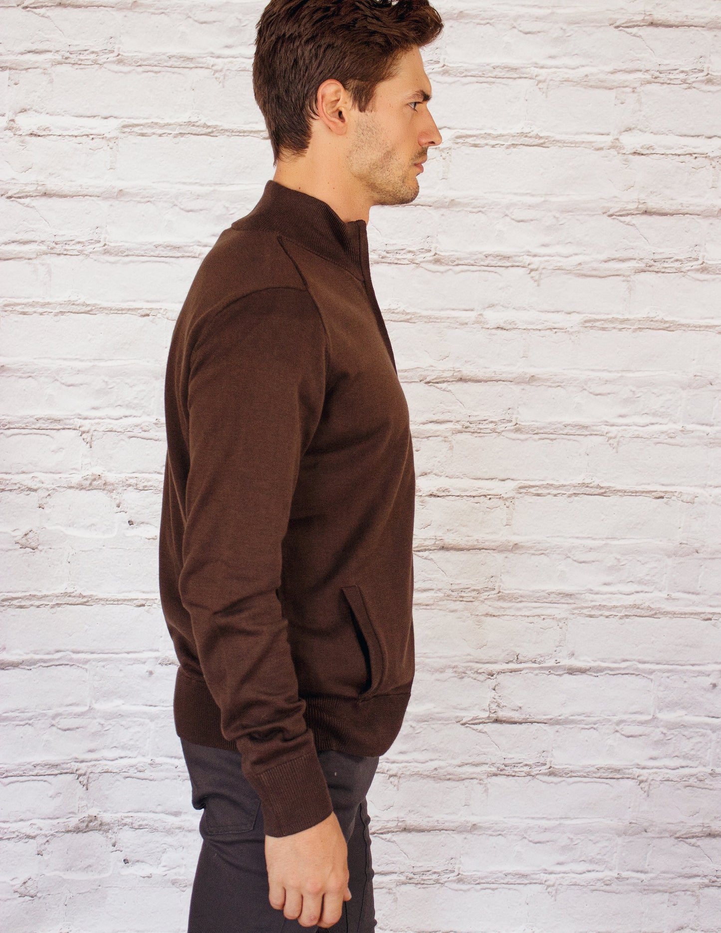 Brown Jacket Vegan men