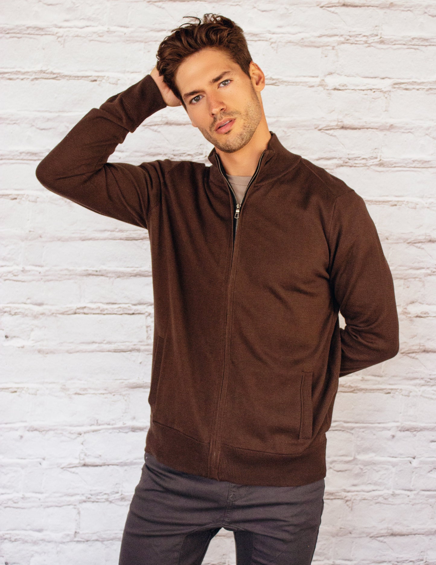 Brown Jacket Vegan men