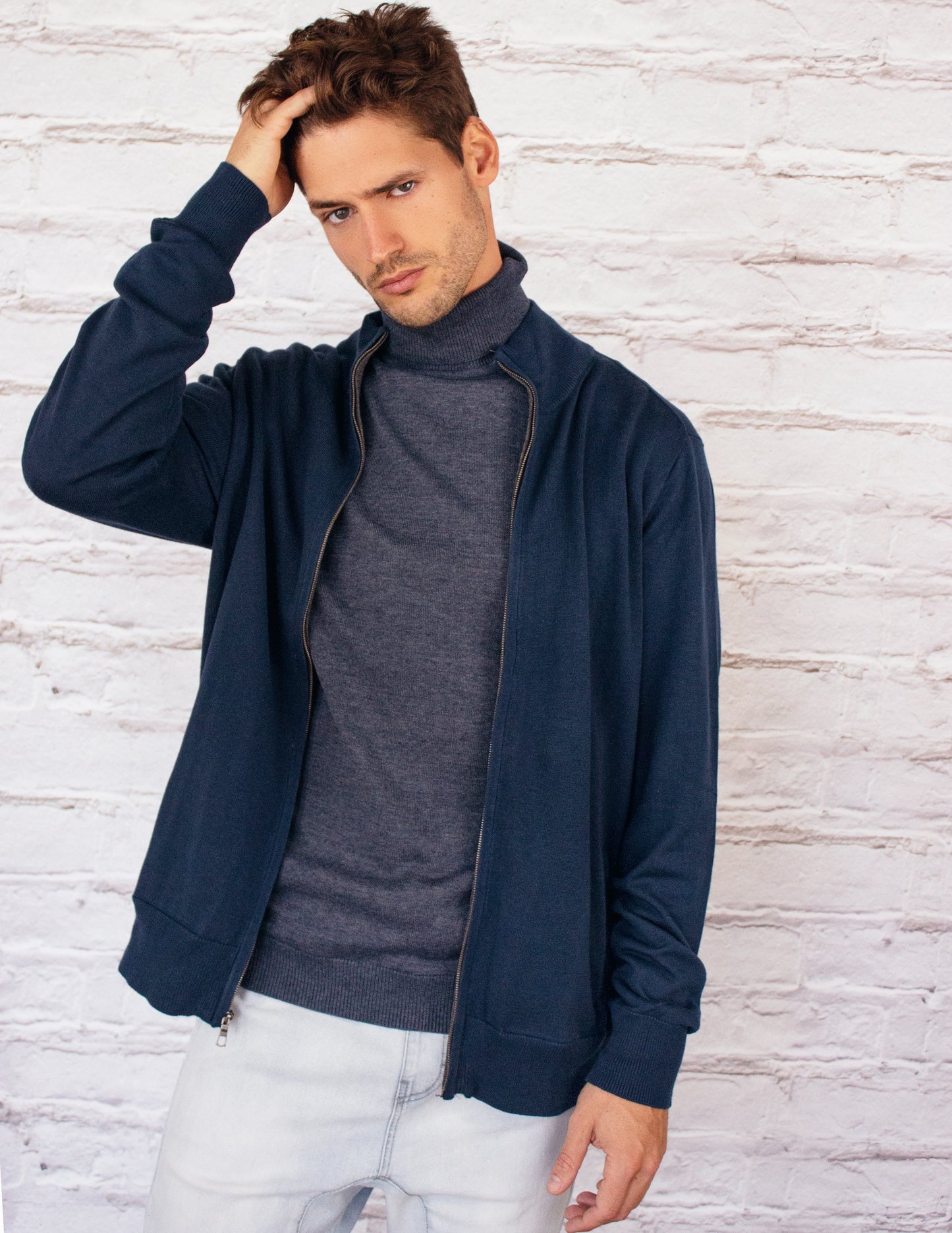 Blue Jacket Vegan men