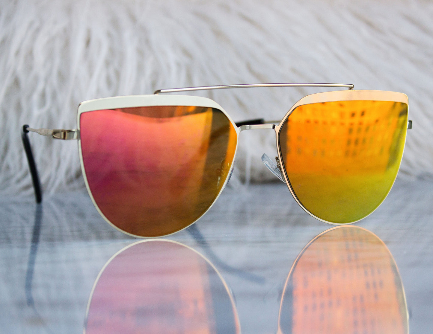 yellow gold sun glass