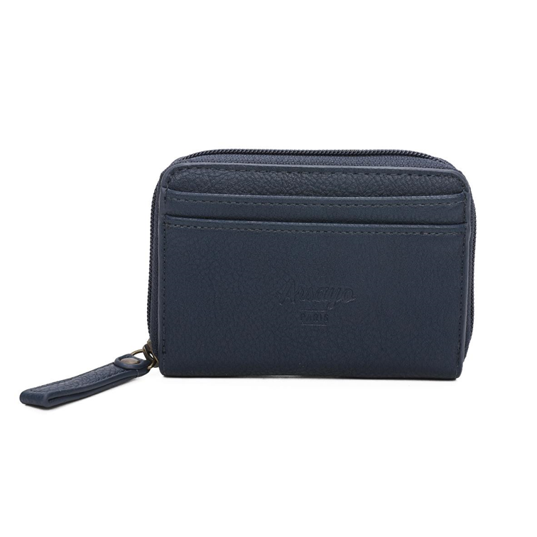 blue Small Wallet arsayo Vegan