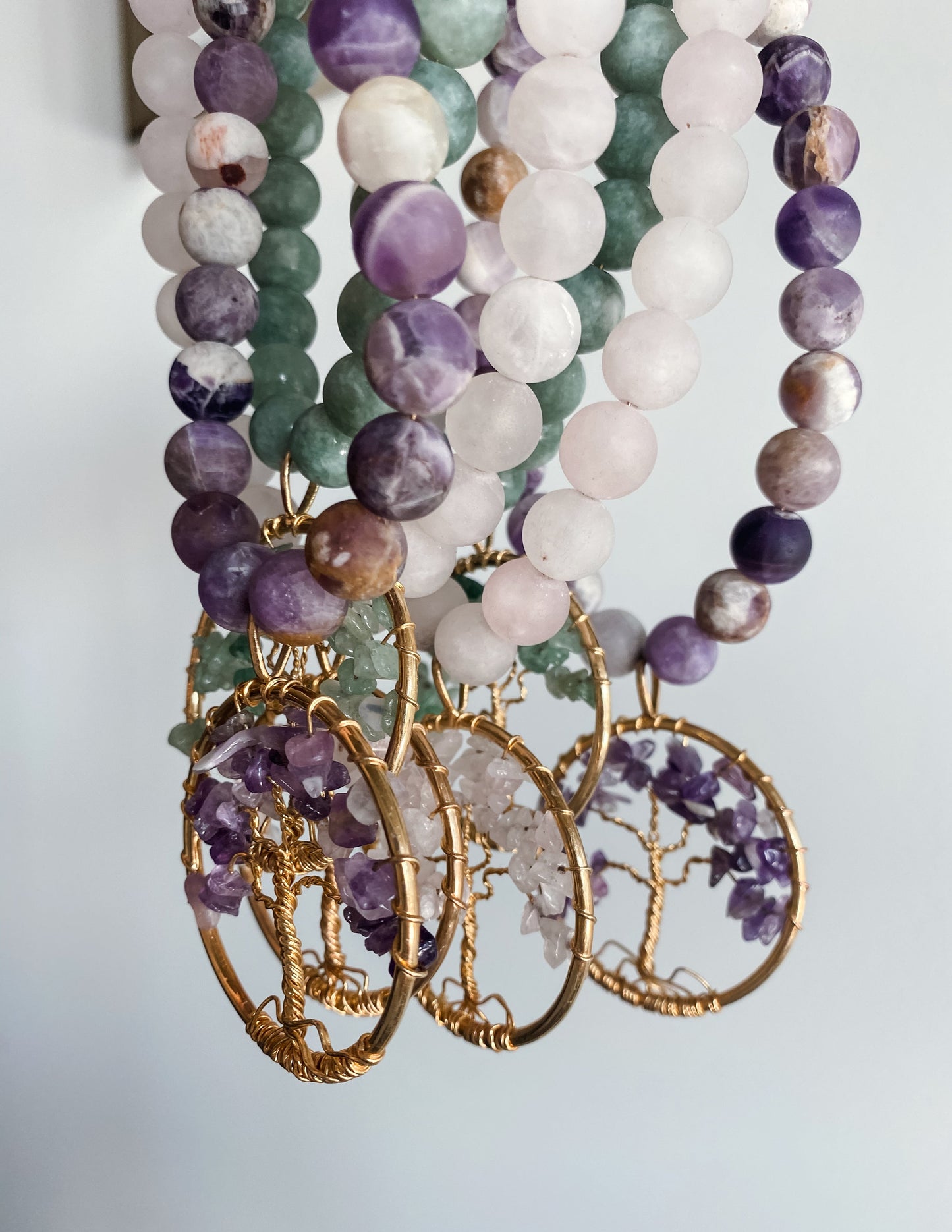ARBORE- AMETHYST short necklace