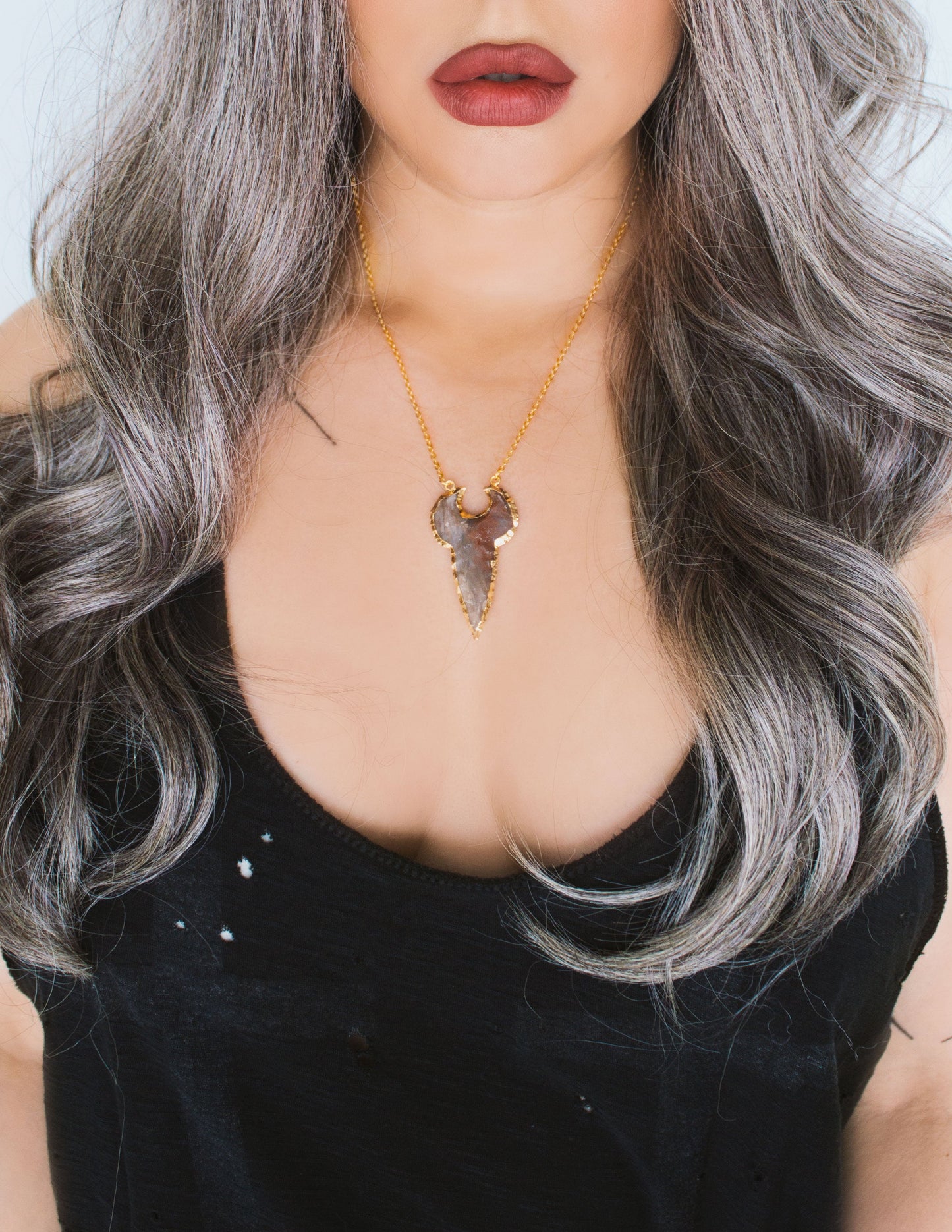 vegan jewelry jasper gold