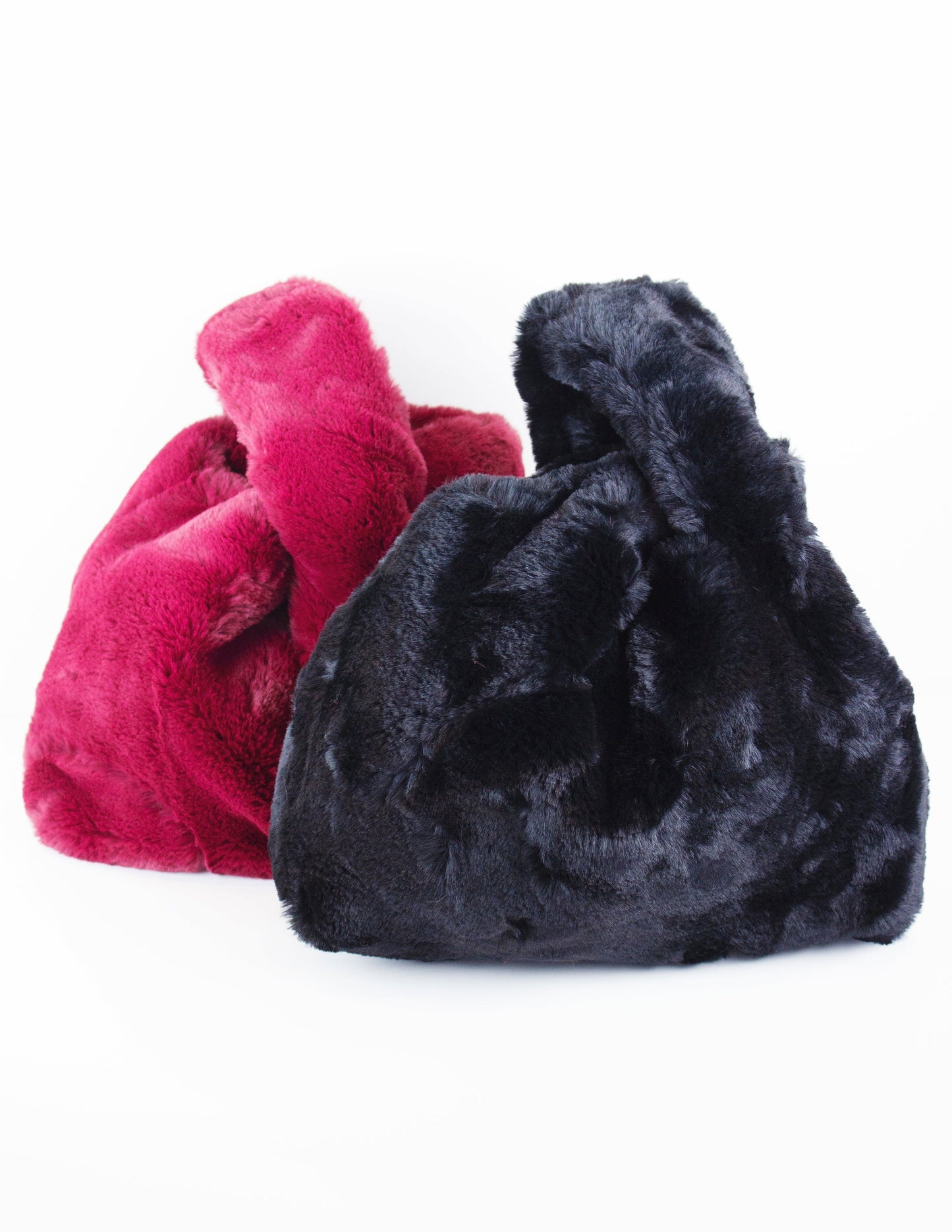 faux fur handbag