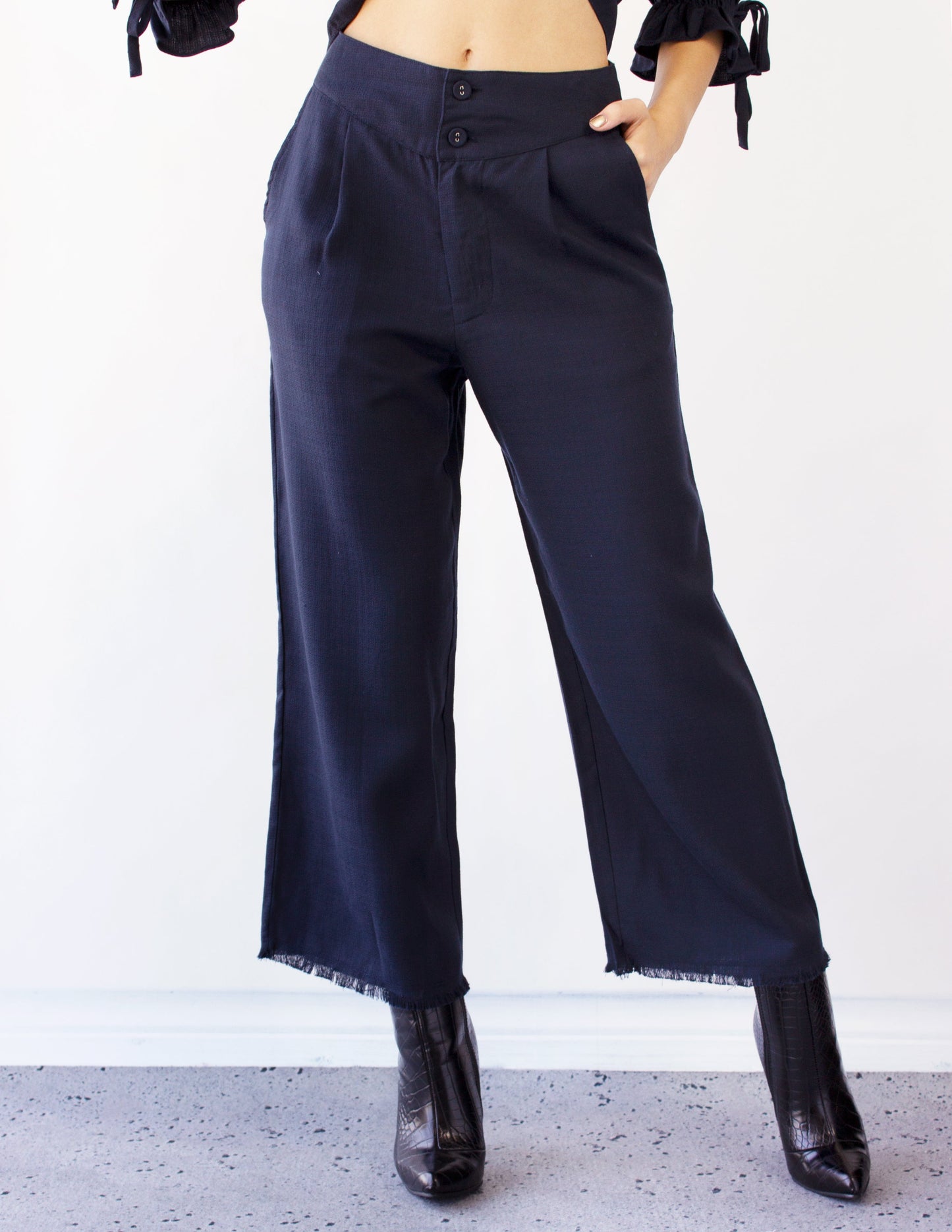 Blue district women Pant tencel