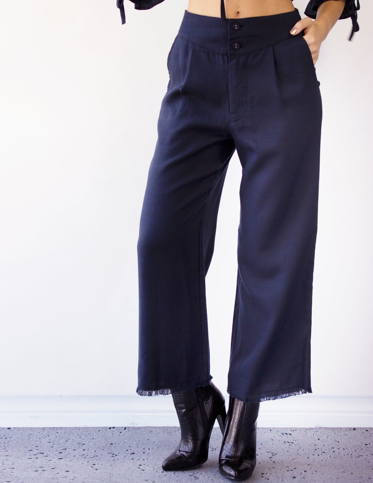 Blue district women Pant tencel