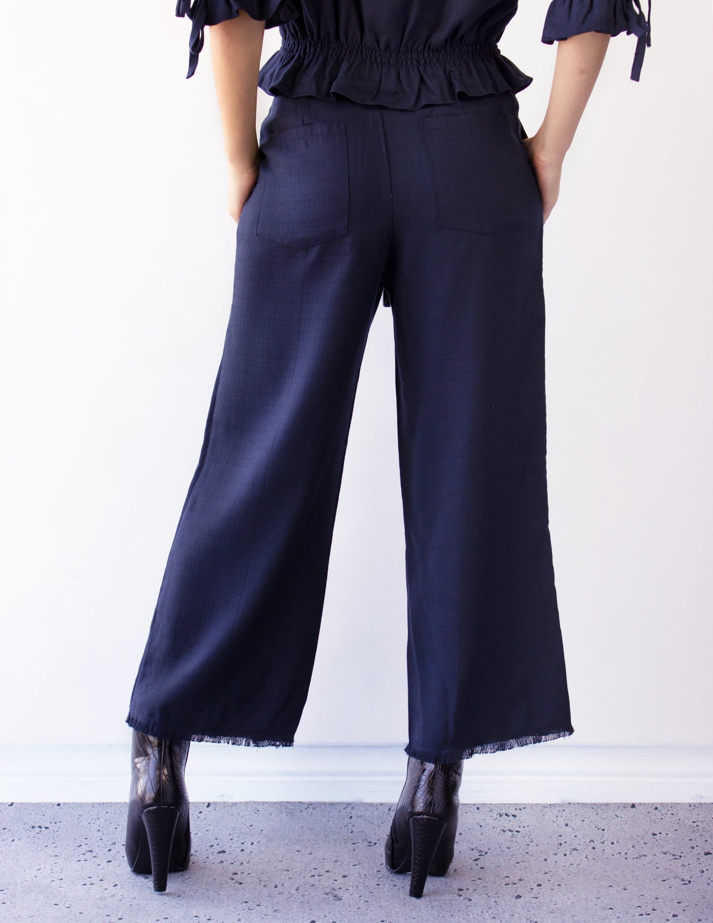 Blue district women Pant tencel