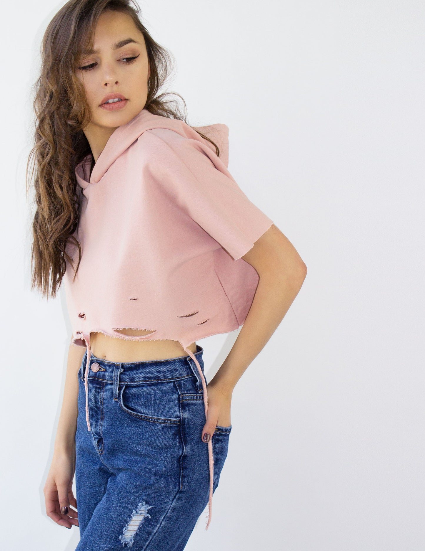 pink shirt vegan