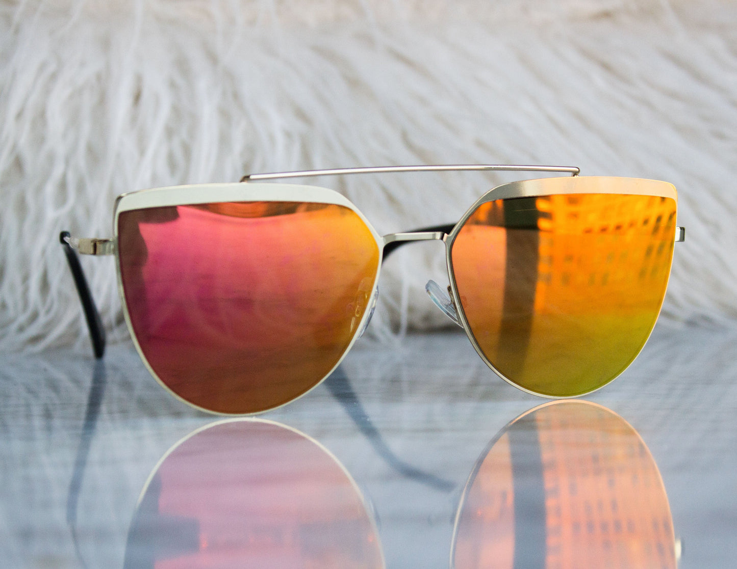 yellow gold sun glass