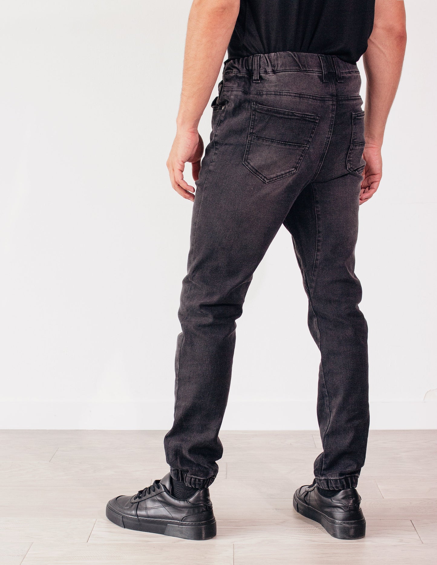 vegan black jean men