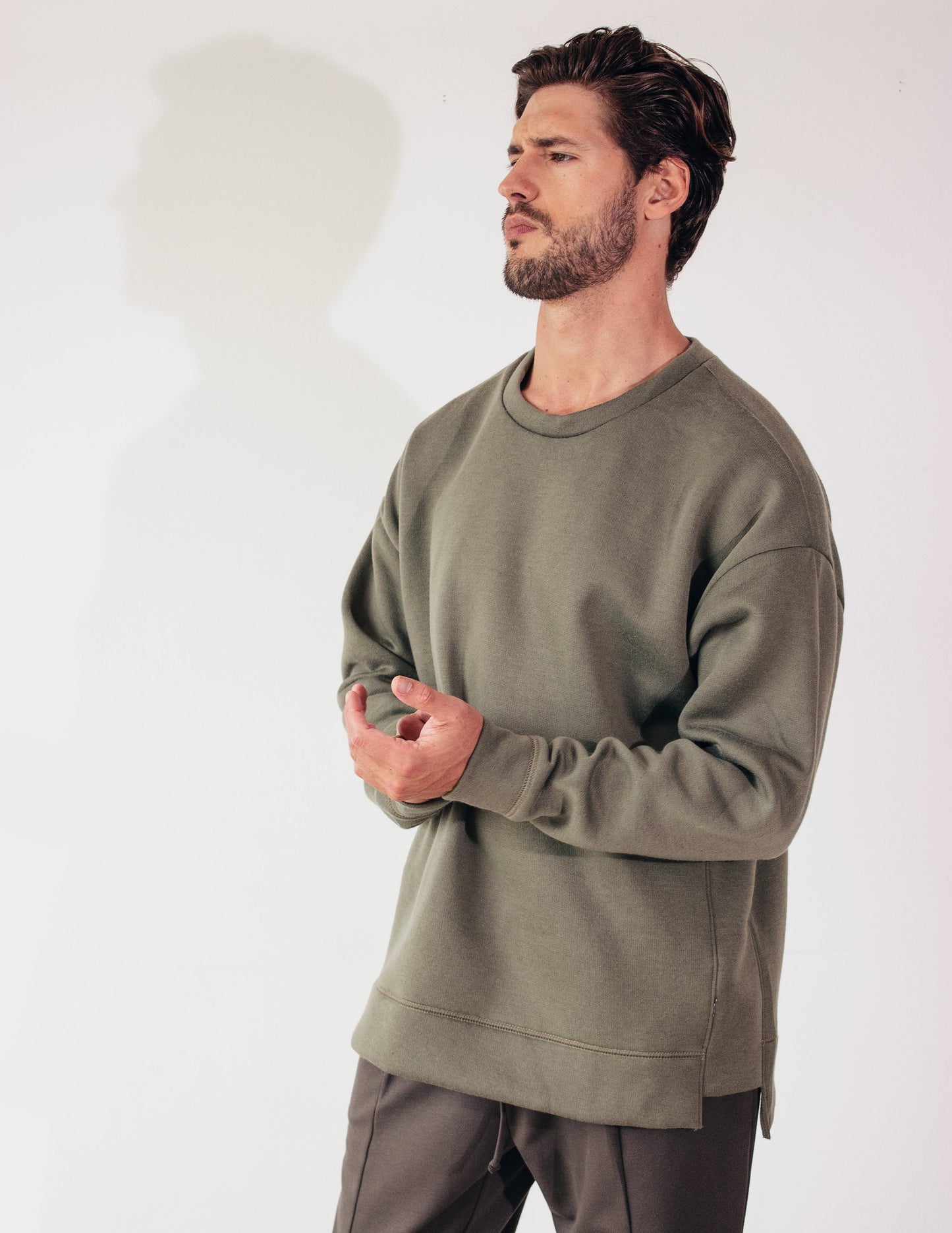 long sleeve shirt men vegan