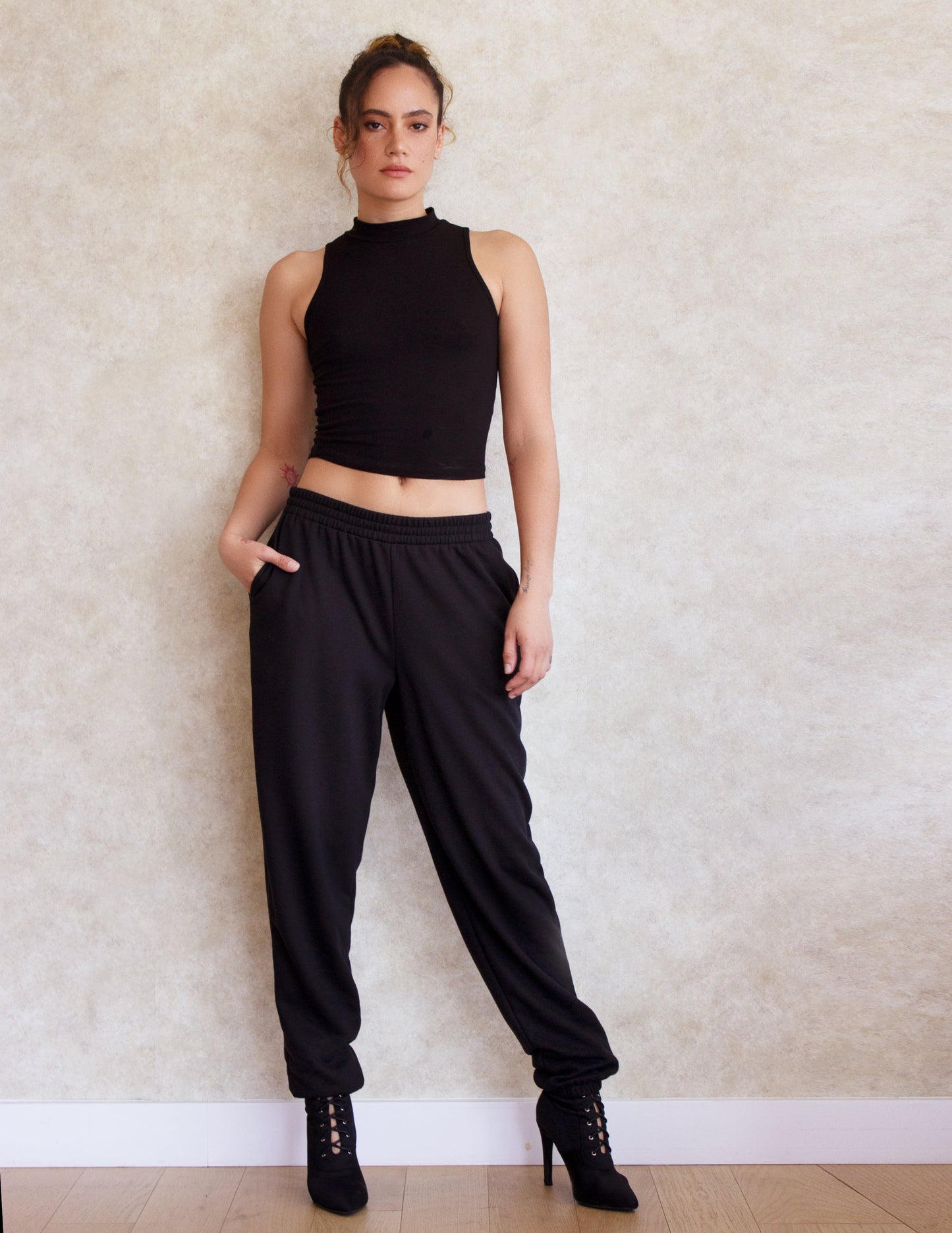 AMICIA JOGGER SET- ONYX blue district