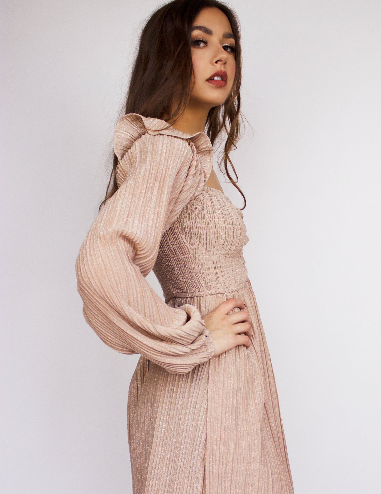 Pink Dress Vegan Fashion