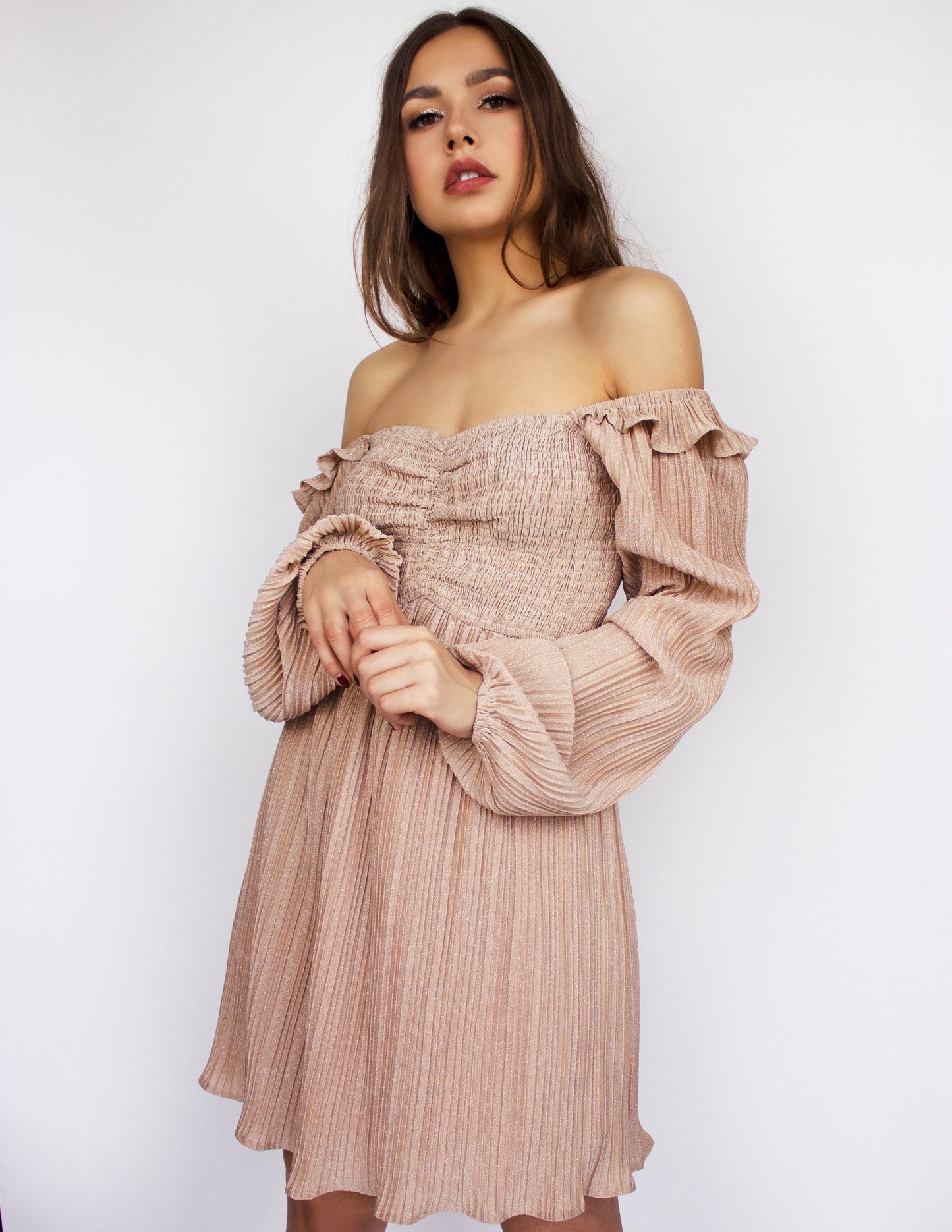 Pink Dress Vegan Fashion