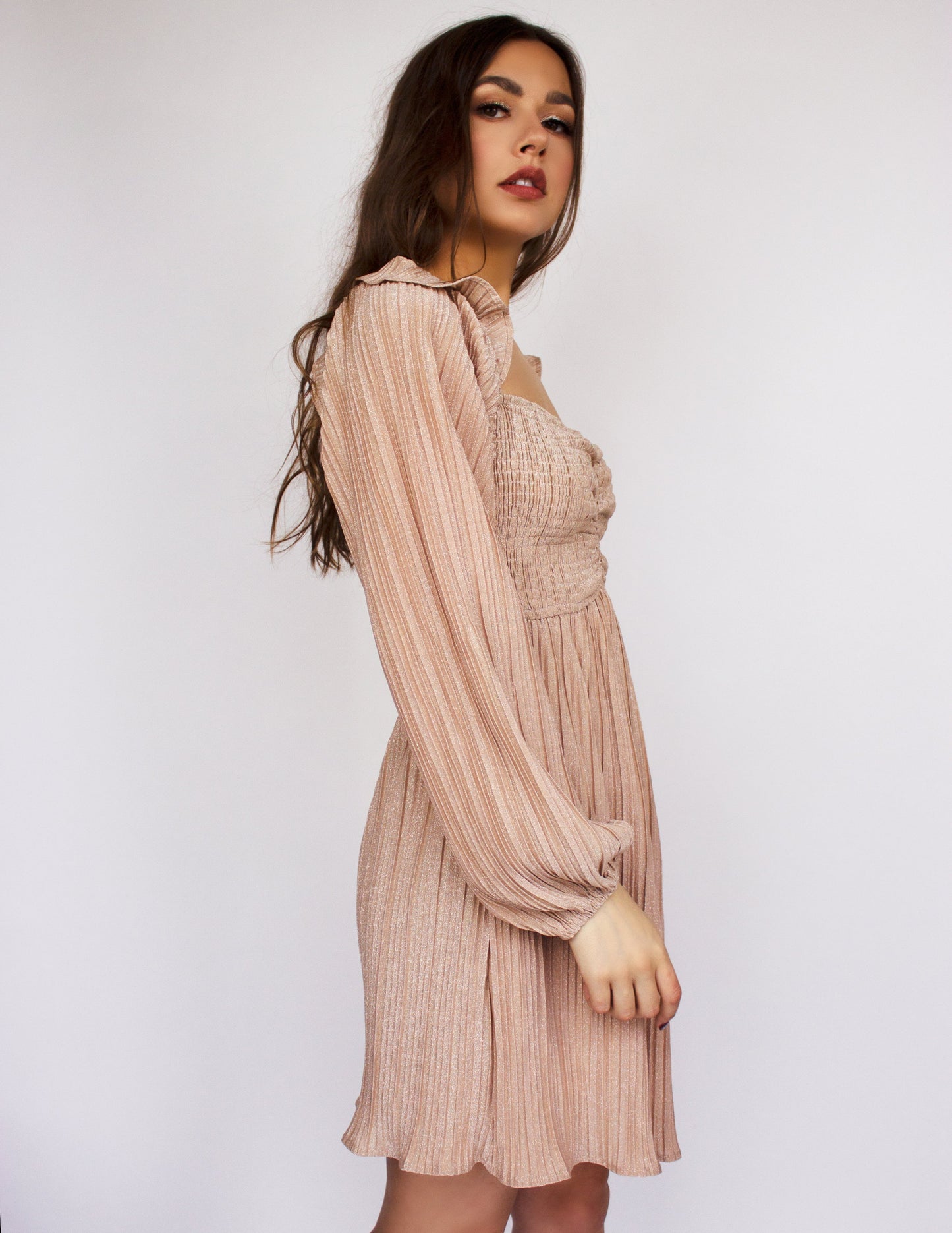 Pink Dress Vegan Fashion