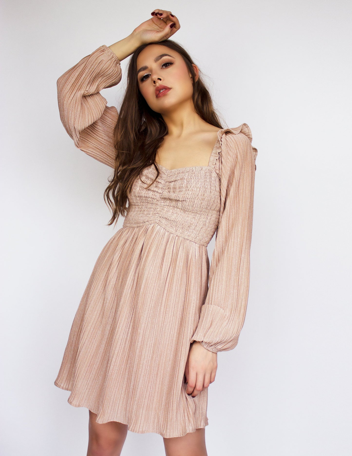 Pink Dress Vegan Fashion