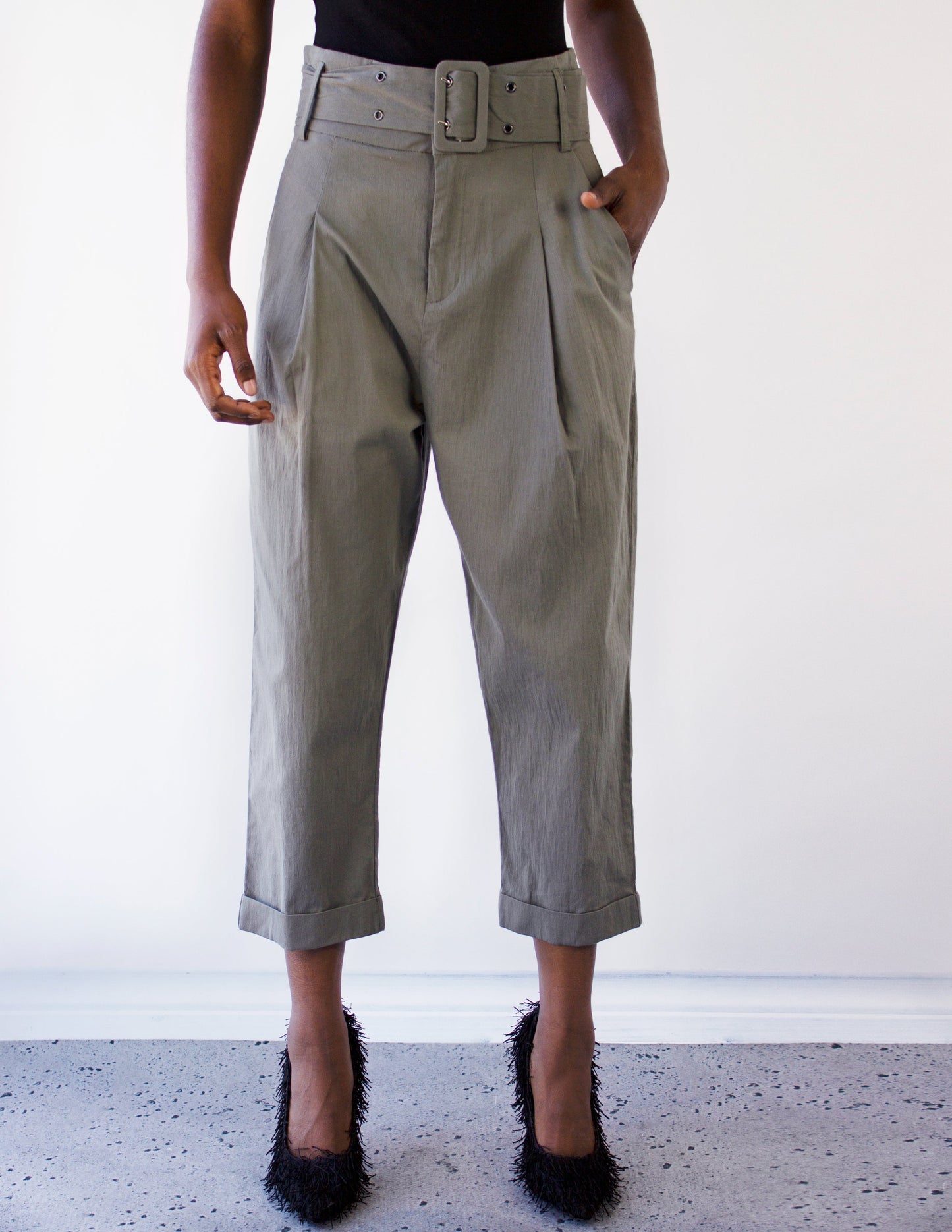 Vegan Grey Pant Women