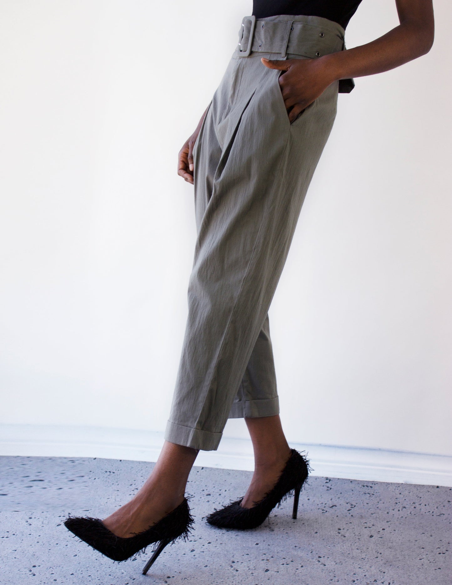 Vegan Grey Pant Women