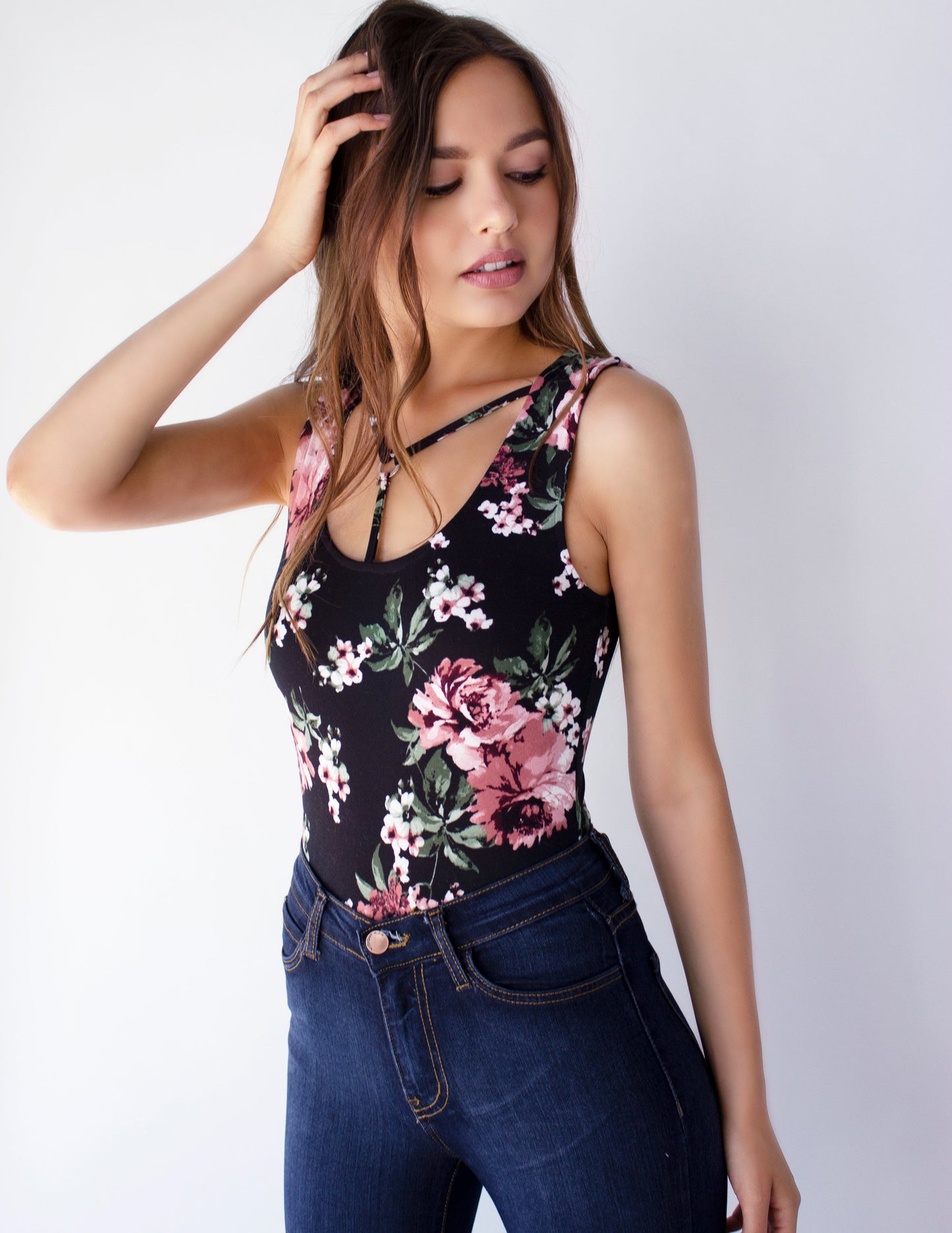 bodysuit flower vegan