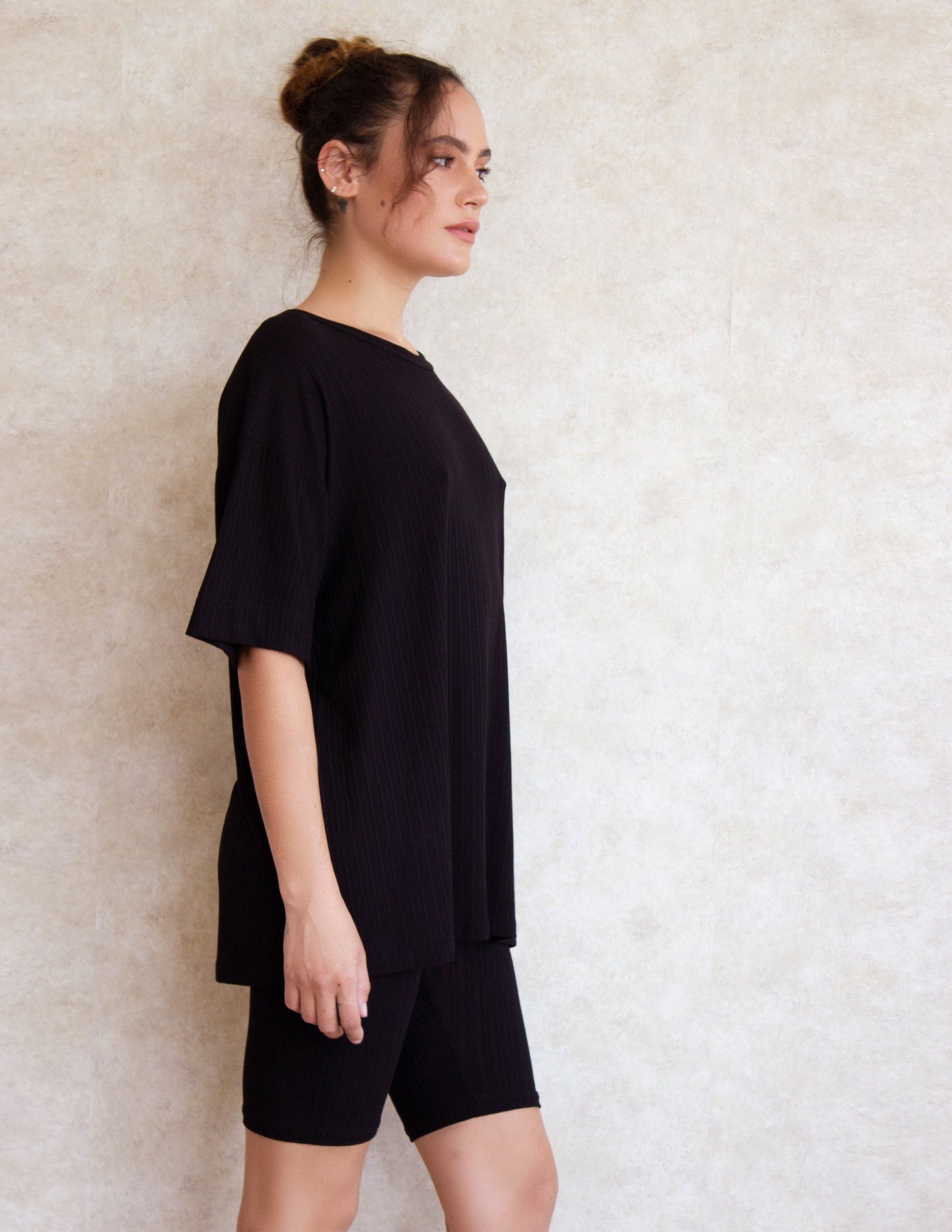 black set vegan bamboo women