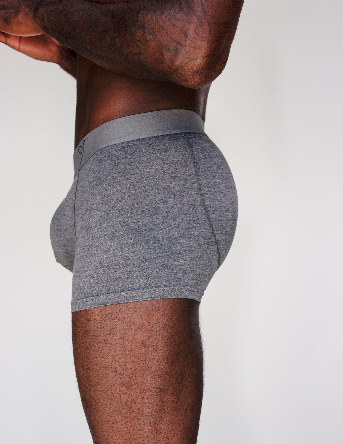 vegan boxer grey