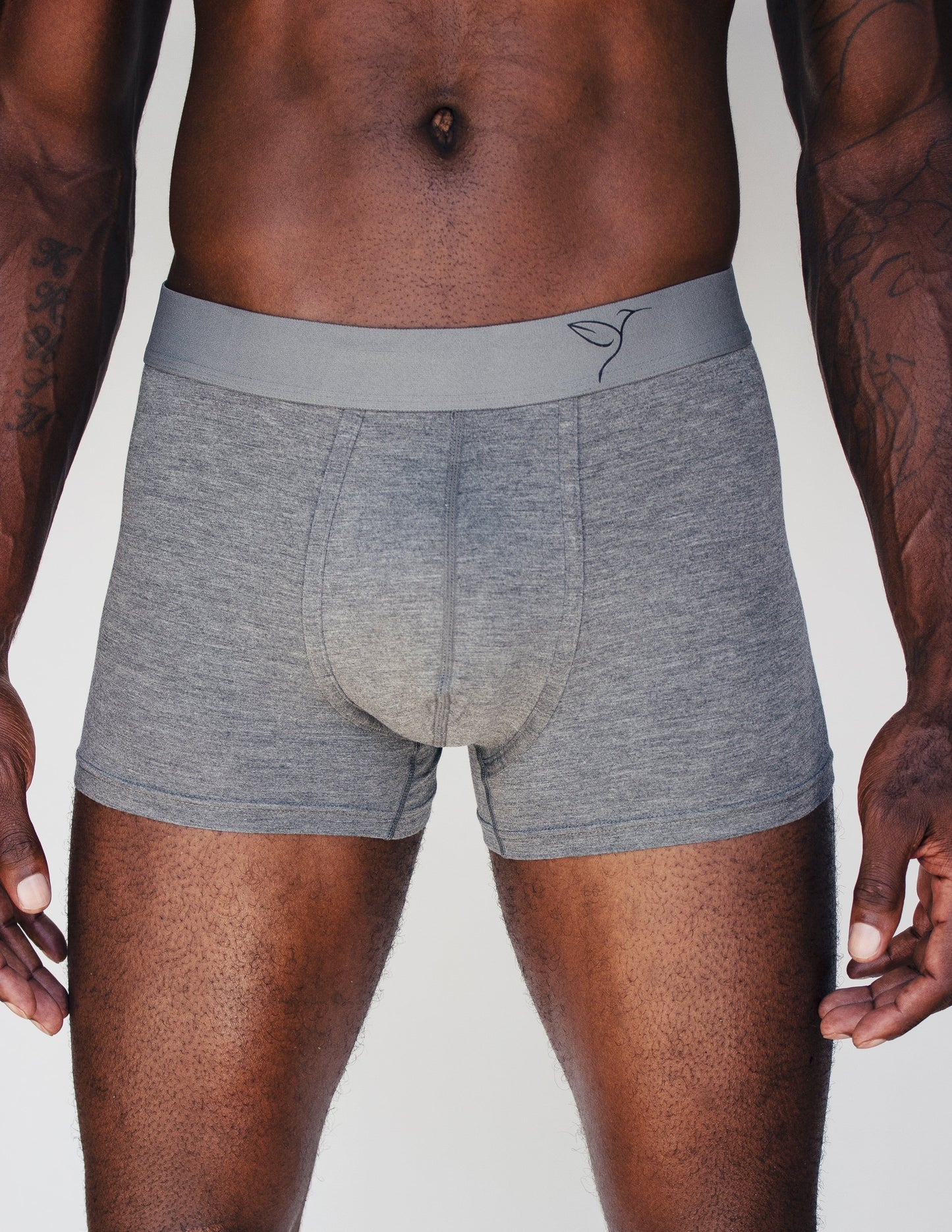 Boxer grey vegan
