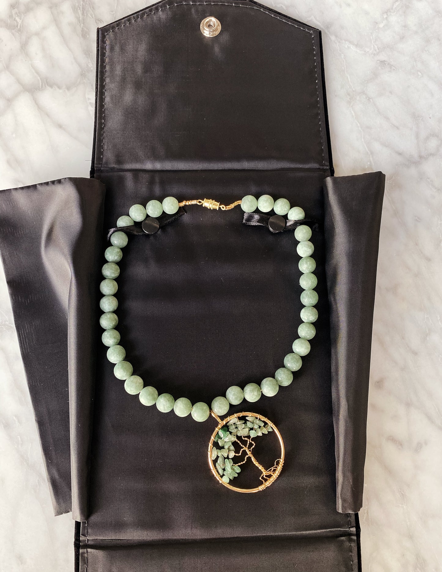 ARBORE- AMETHYST short necklace