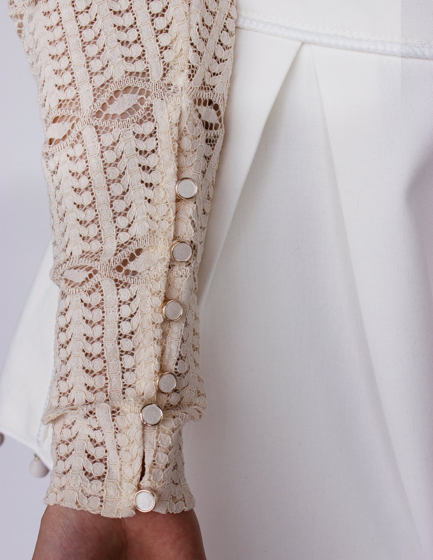 nude top blue district vegan fashion