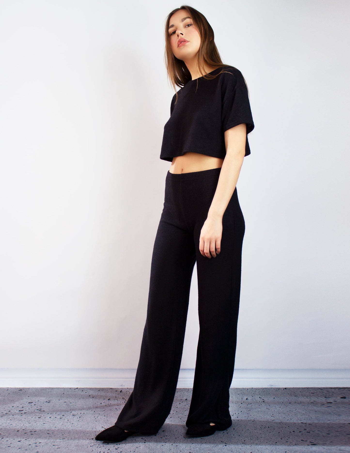 bamboo set black vegan