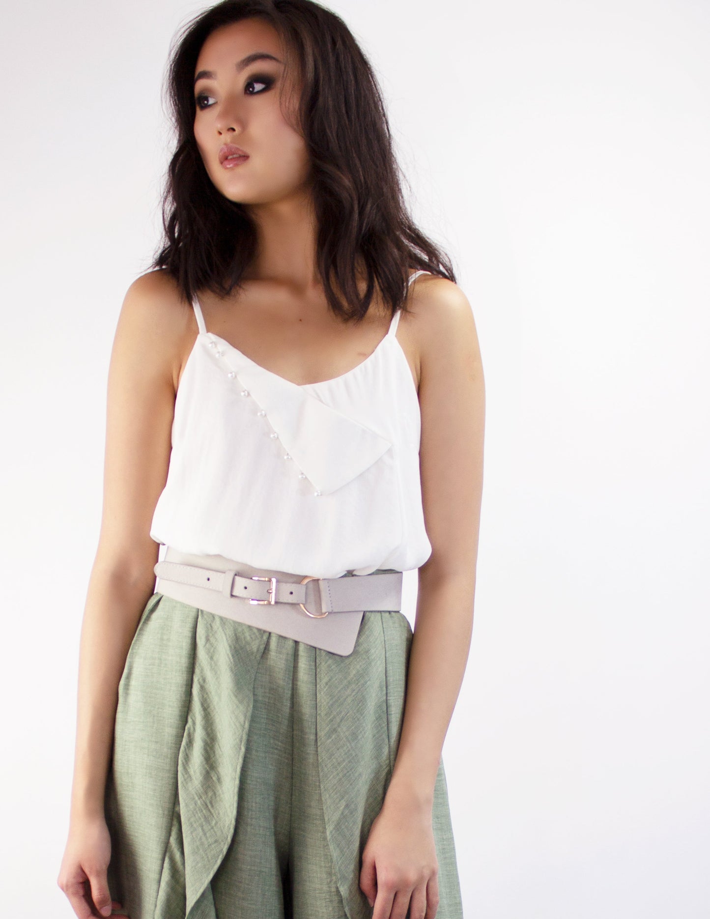 Women Top Vegan White