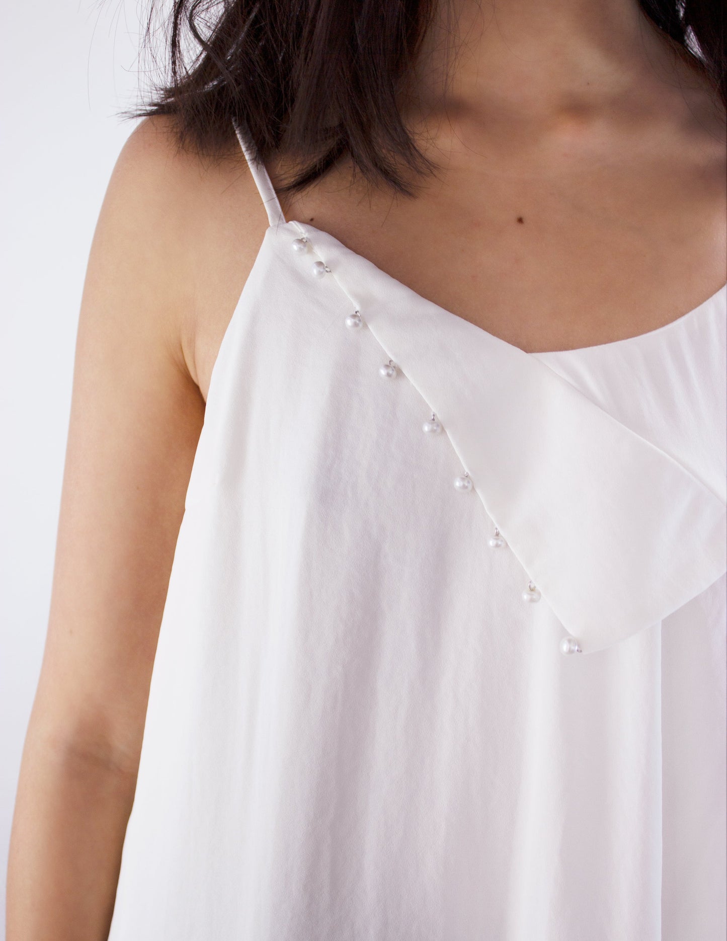 Women Top Vegan White