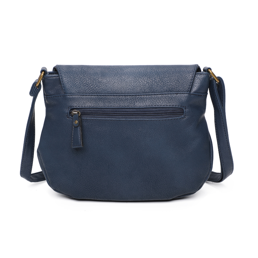 Sac vegane besace Arsayo bleu marine