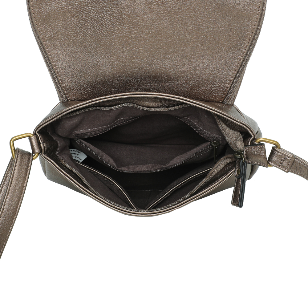 Sac vegane besace Arsayo bronze
