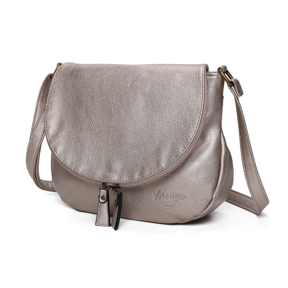 Sac vegane besace Arsayo champagne