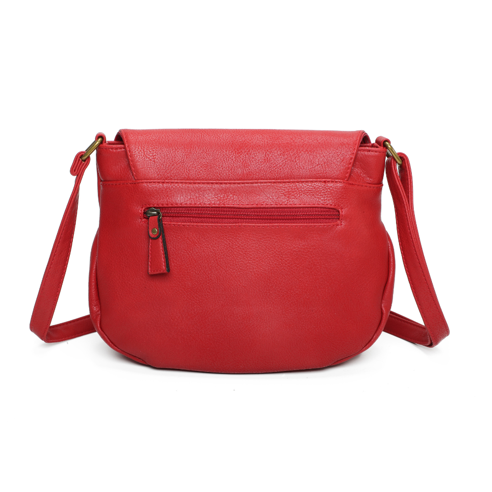 Sac vegane besace Arsayo rouge