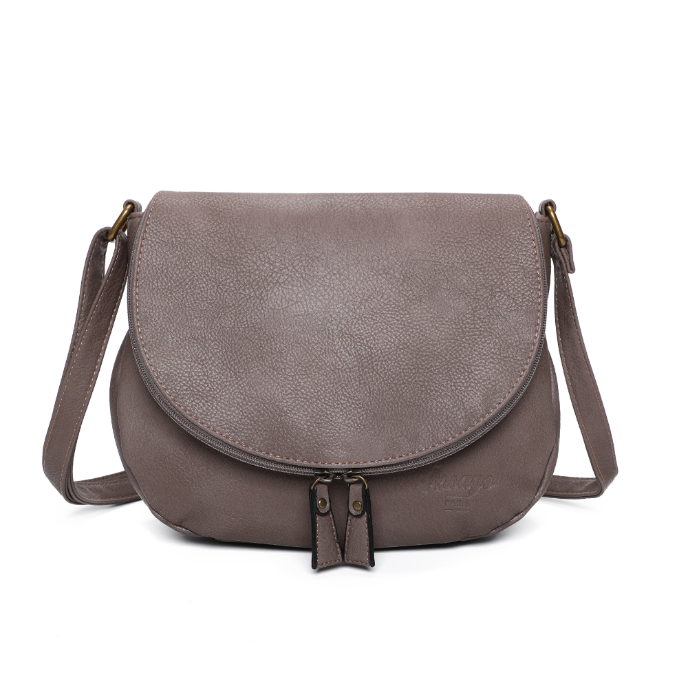 Sac vegane besace Arsayo taupe