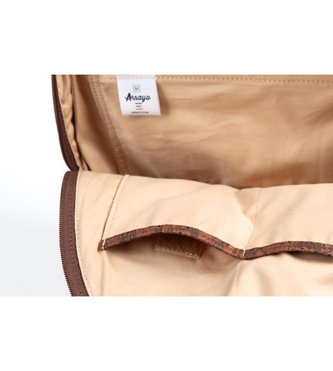 interior of the Arsayo backpack