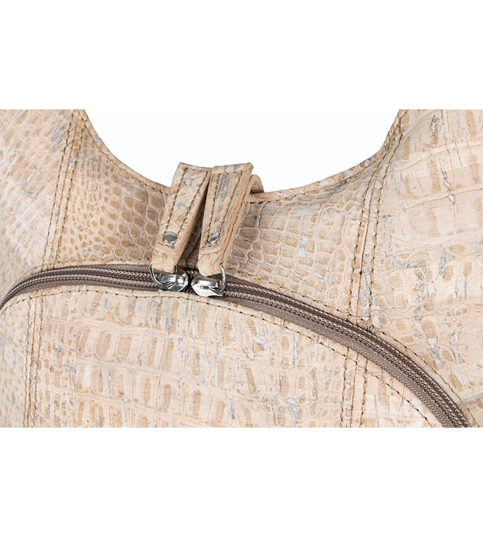 crocodile skin cork Arsayo backpack