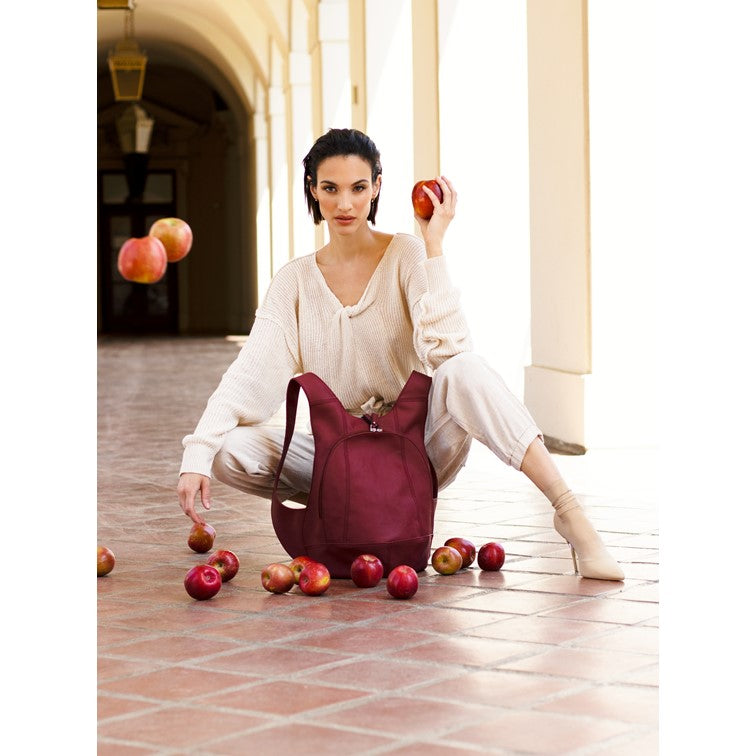 Arsayo bag - Apple skin RED BORDEAUX