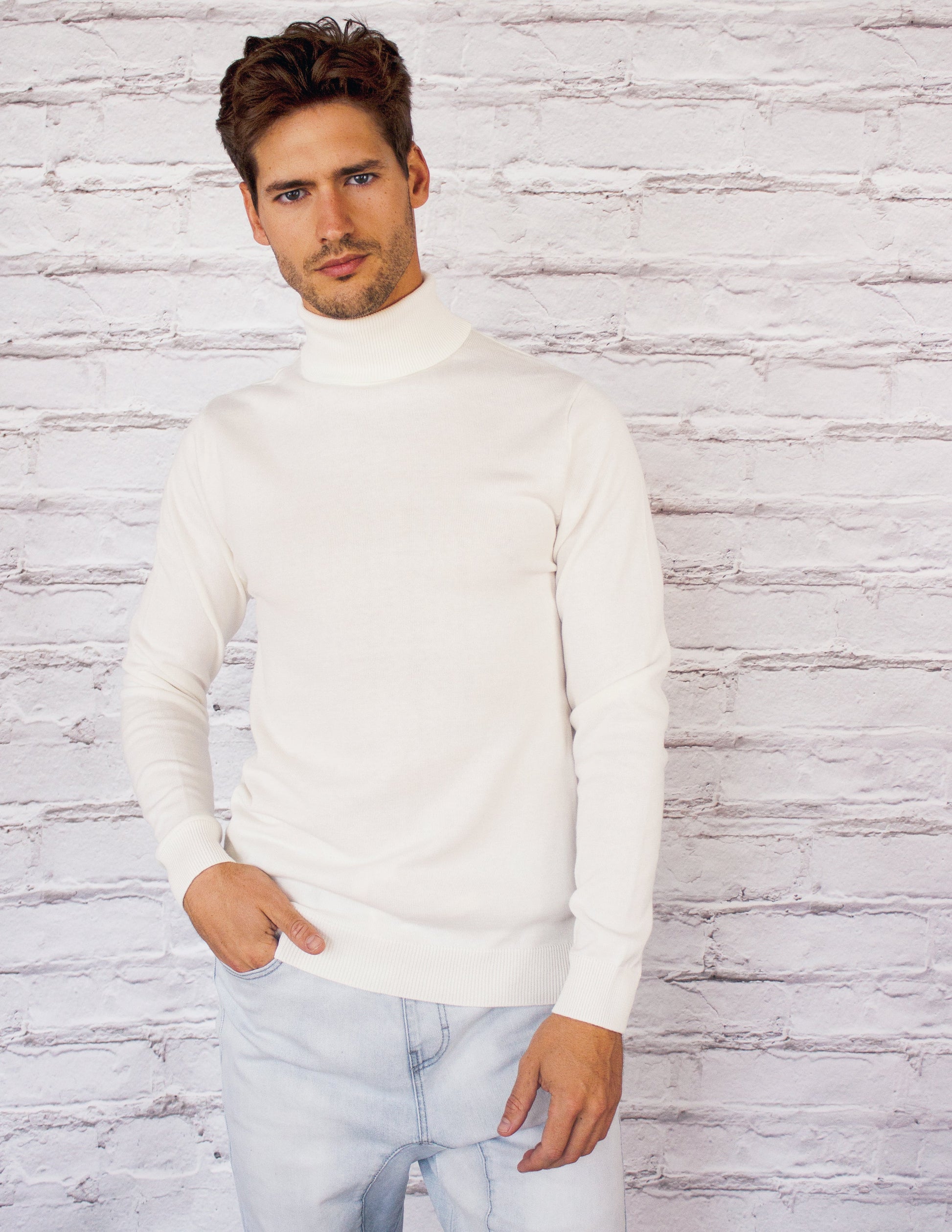 sweater long sleeves white soy sustainable fashion