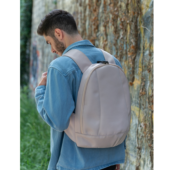 Beige Nomade Arsayo secure backpack