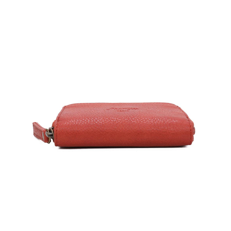 rust Small Wallet arsayo Vegan leather