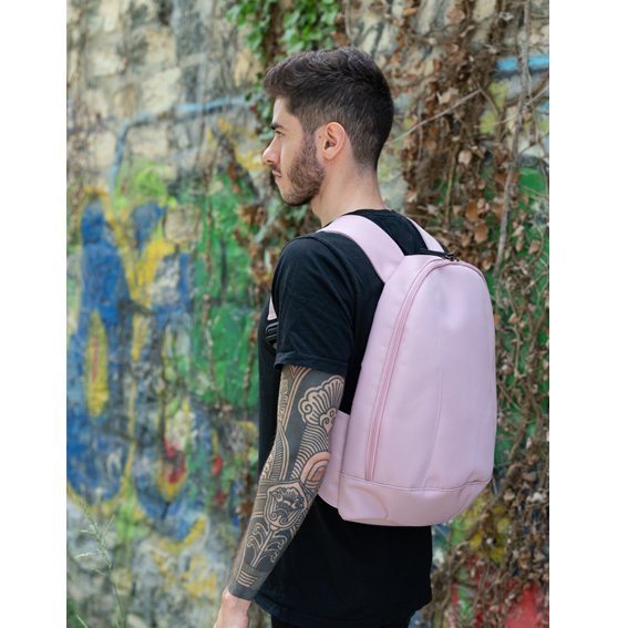 Pastel Mauve Nomade Arsayo secure backpack