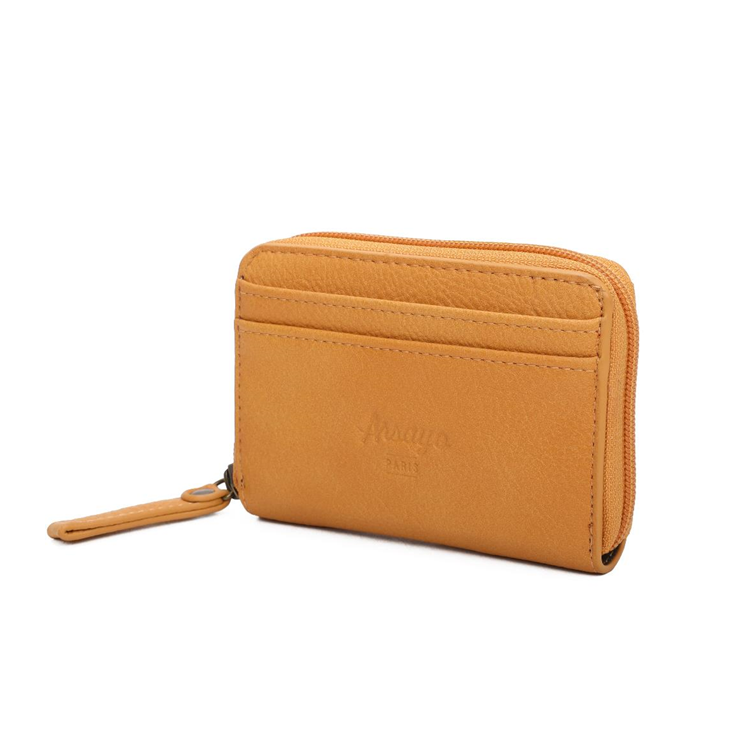 Yellow Mustard Small Wallet arsayo Vegan