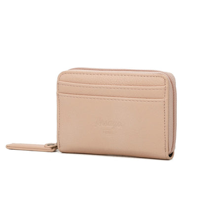 beige Small Wallet arsayo Vegan