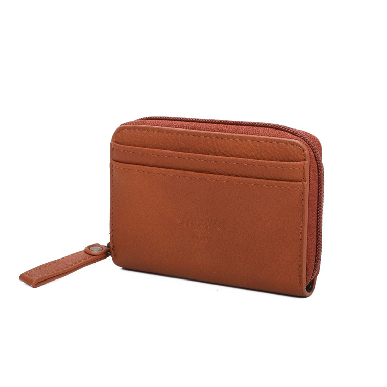 Camel Small Wallet arsayo Vegan synthetic leather