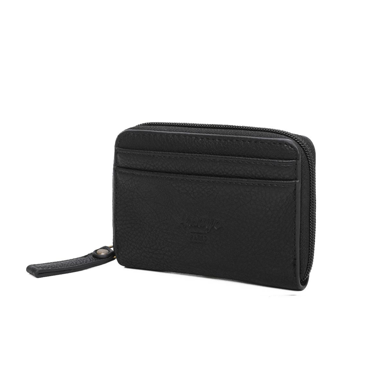 black Small Wallet arsayo Vegan