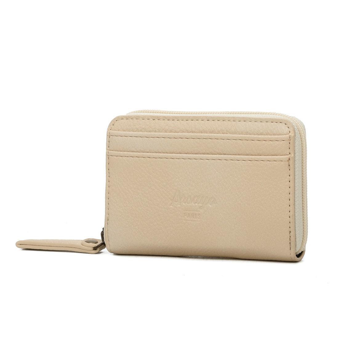 beige Small Wallet arsayo Vegan